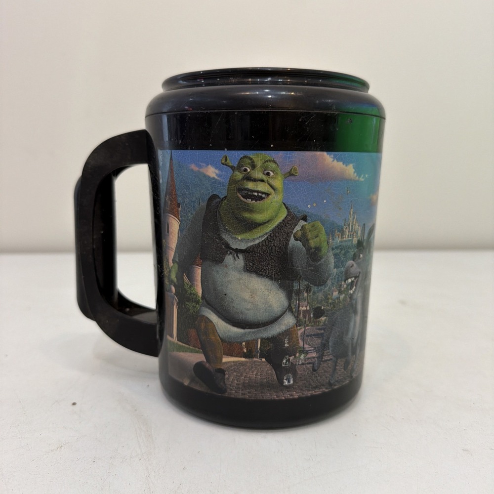 7-11 Slurpee Cup Mug Tumbler - Shrek 32 oz. Collectible Aladdin Industries